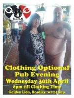 Black Country Social Naturists Pub Evening