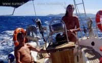 Nude sail charter in the greek islands