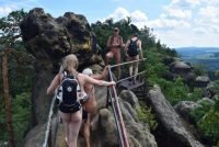 Naked walking week Saxon switzerland