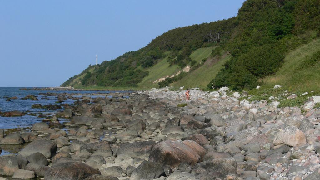 Rügen – cliff / stone beach 