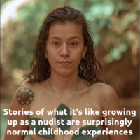 INSTA Stories of what it’s like growing up as a nudist are surprisingly normal childhood experiences 