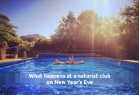 What happens at a naturist club on New Years Eve 