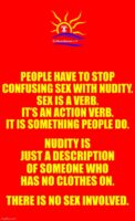 x People have to stop confusing sex with nudity 